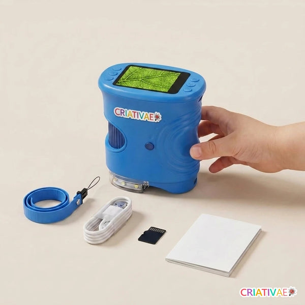 Micro Kids Criativaê - Microscópio Digital Infantil