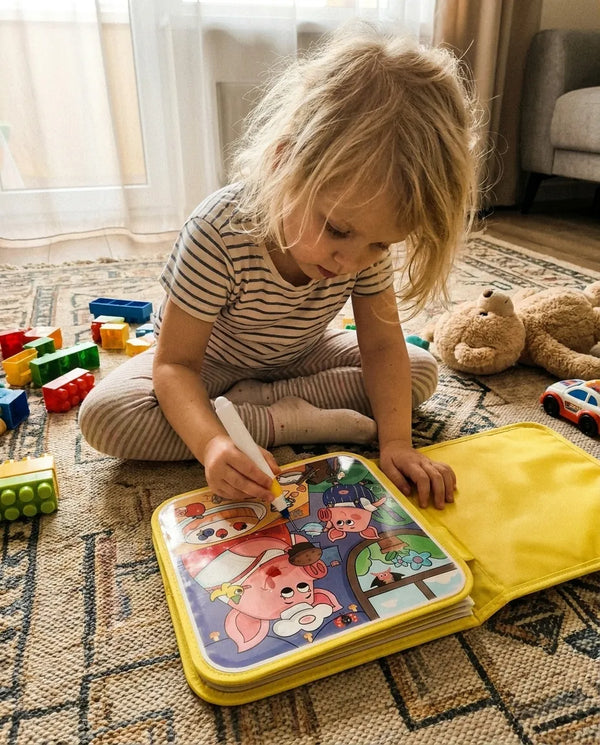 Aqua Book Criativaê - Livro Mágico de Pintura com Água