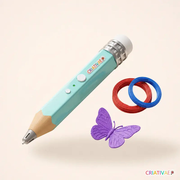 Air Pen Criativaê - Caneta 3D que Desenha no Ar