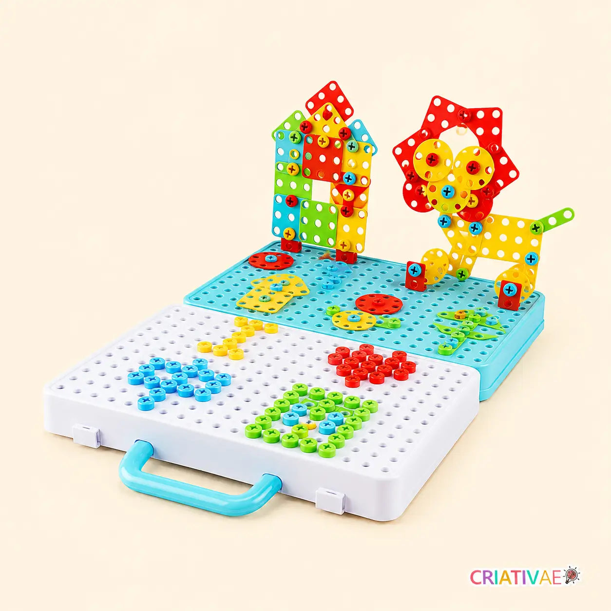 Tecto 3D - Brinquedo de Quebra-cabeça em Mosaico 3D