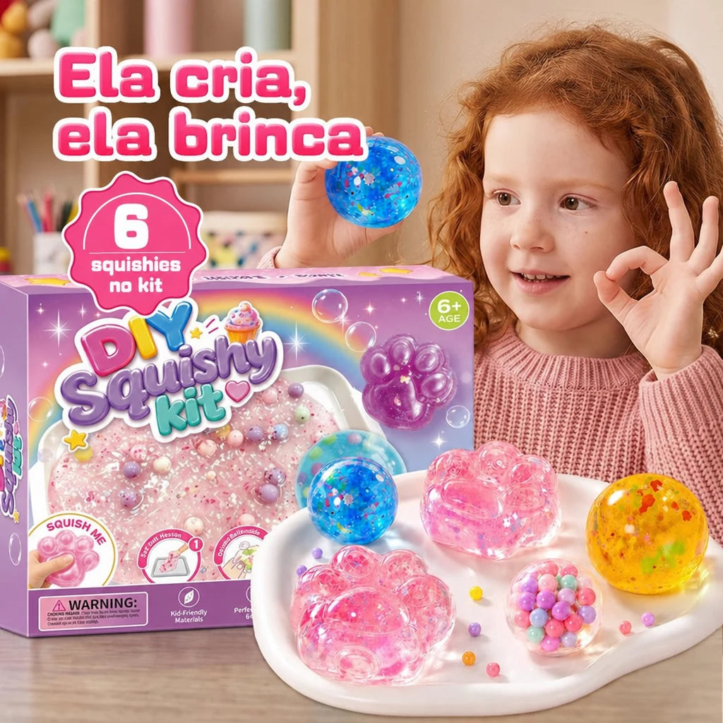 Ela cria, ela brinca
