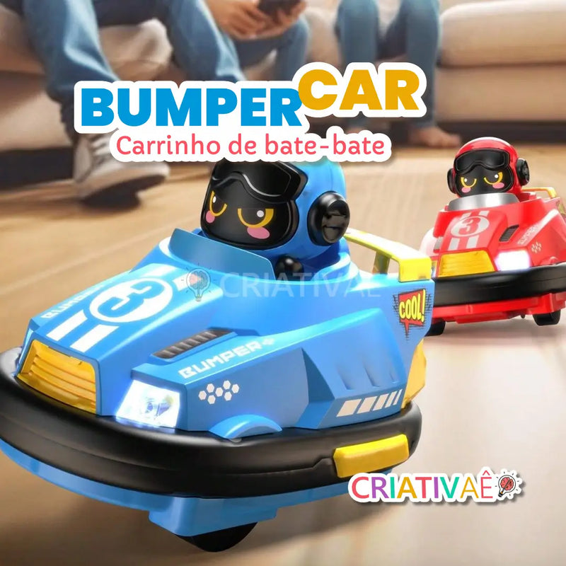 Bumper Car - Carrinhos Bate Bate de Controle Remoto (Kit com 2 Carros)