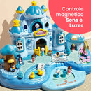 Castelo Mágico de Princesas – Quebra-Cabeça Magnético para Meninas | CRIATIVAE