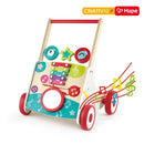 Hape Premium Andador Musical Educativo de Madeira com Atividades para Bebês