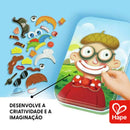 Jogo Magnético Infantil de Vestir Roupas e Criar Personagens 29 Peças | Hape