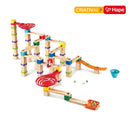 Pista de Obstáculos e Manobras para Bolinhas de Gude de Madeira DIY | HAPE