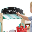 Barraca de Feira e Mercado de Madeira com Acessórios Interativos | HAPE