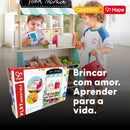 Barraca de Feira e Mercado de Madeira com Acessórios Interativos | HAPE