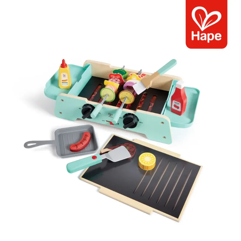 Churrasqueira Infantil de Brinquedo 2 em 1 com Som e Luz | Hape