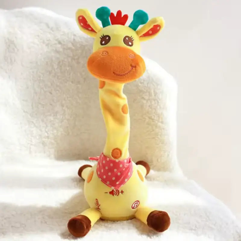 Girafa Dançante e Falante – Pelúcia Musical Interativa | CRIATIVAE