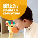 Girafa Dançante e Falante – Pelúcia Musical Interativa | CRIATIVAE
