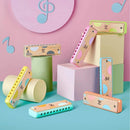 Hape Harmonica de Blues com 10 Furos - Instrumento Musical de Madeira para Crianças