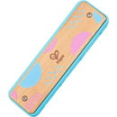 Hape Harmonica de Blues com 10 Furos - Instrumento Musical de Madeira para Crianças