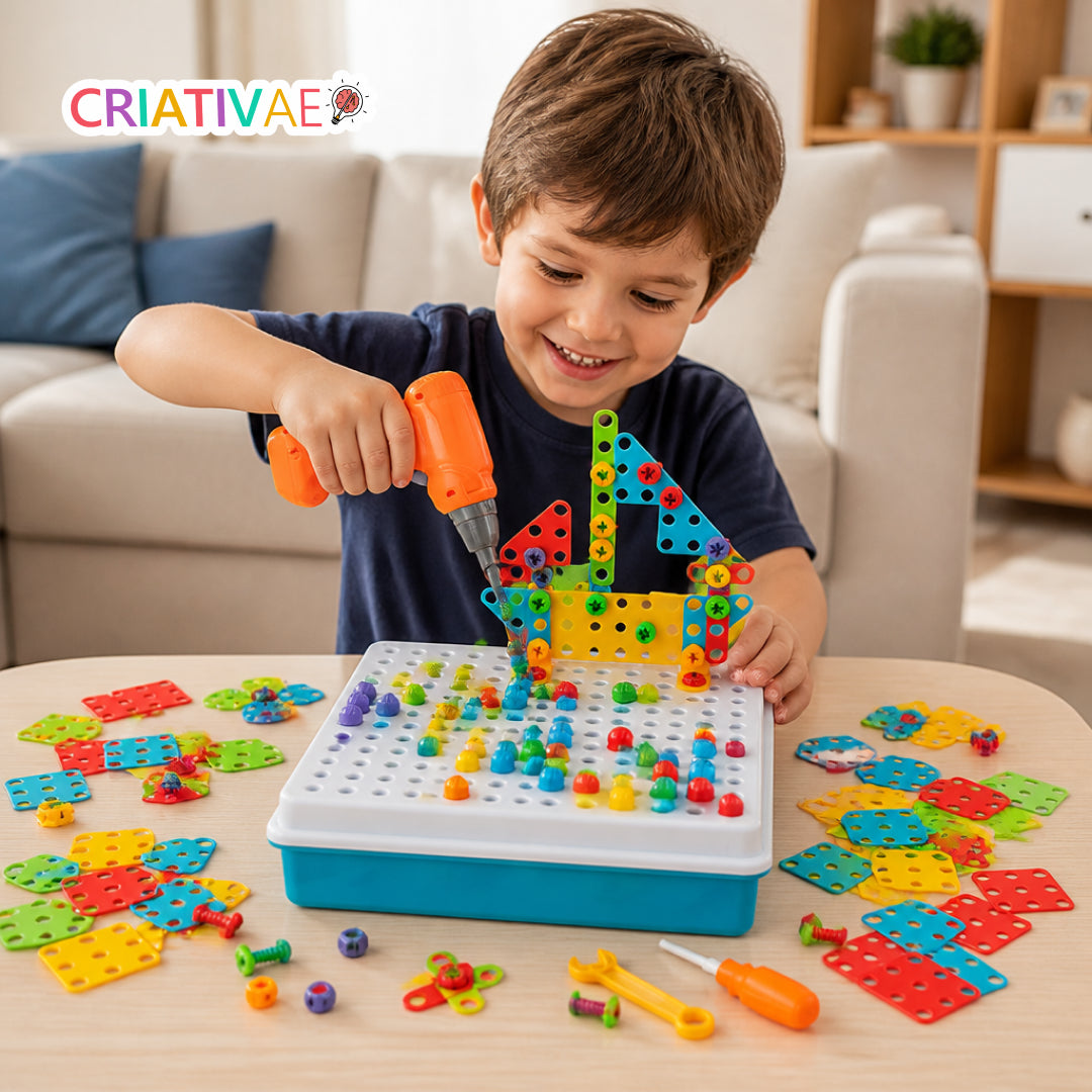 Tecto 3D - Brinquedo de Quebra-cabeça em Mosaico 3D