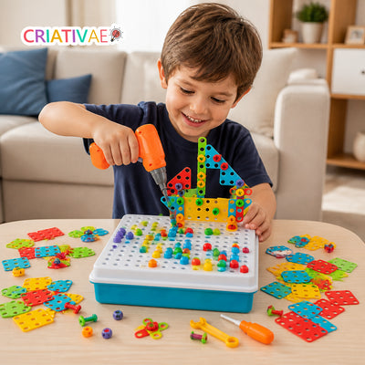 Tecto 3D - Brinquedo de Quebra-cabeça em Mosaico 3D