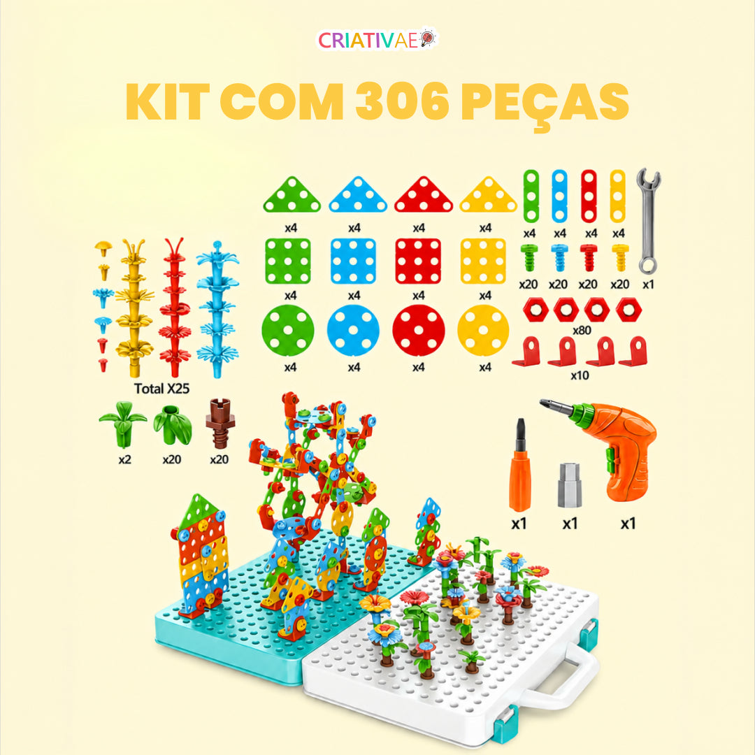 Tecto 3D - Brinquedo de Quebra-cabeça em Mosaico 3D