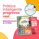 Caderno Mágico Educativo Reutilizável 6 em 1 – Aprendizado Divertido e Sustentável | CRIATIVAE