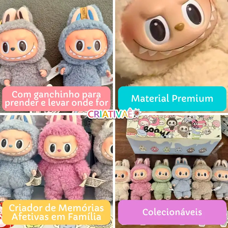 Monstrinhos LaBuBu Colecionáveis | Brinquedos Surpresa para Crianças Criativas