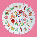 Kit de Alfabetização Rápida Lit Letters - Aprender a Ler em 30 Dias com Cartões Mnemônicos e Fonética | CRIATIVAE