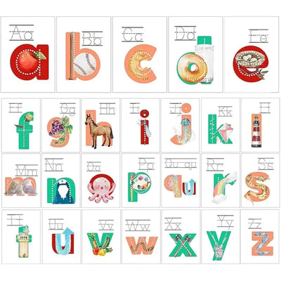 Kit de Alfabetização Rápida Lit Letters - Aprender a Ler em 30 Dias com Cartões Mnemônicos e Fonética | CRIATIVAE
