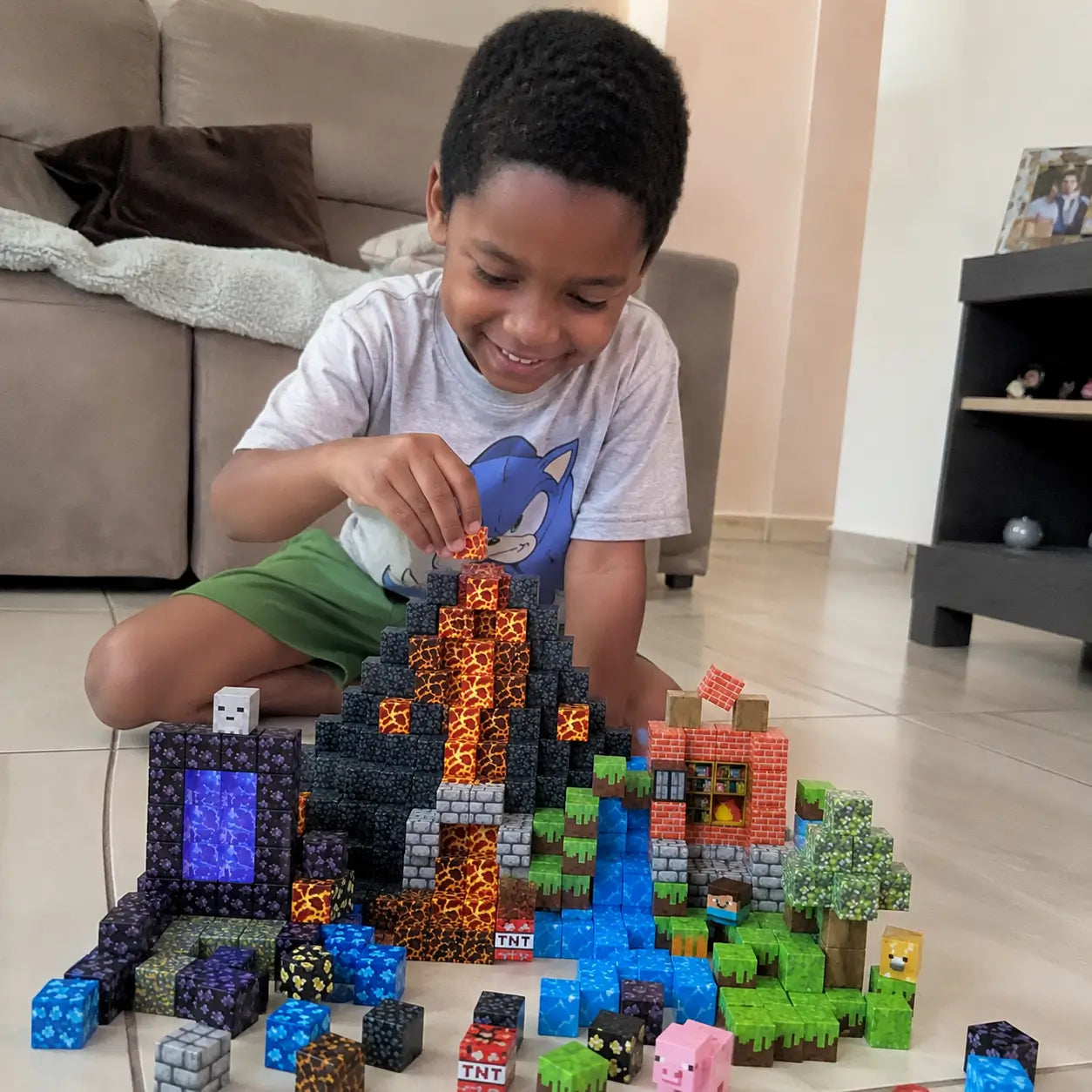 Depois — MagCraft – Blocos Magnéticos de Construção Infantil | Criativae