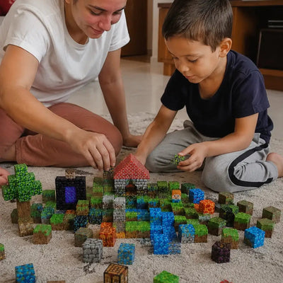 MagCraft – Blocos Magnéticos de Construção Infantil | Criativae
