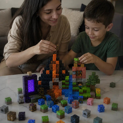MagCraft – Blocos Magnéticos de Construção Infantil | Criativae