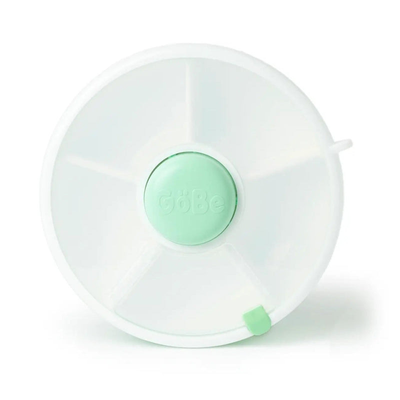 Lancheira Infantil GoBe Snack Spinner Original Portátil com Divisórias Rotativas Livre de BPA