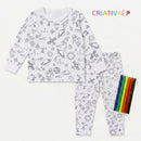 Pijama Mágico Lavável para Colorir Criativaê