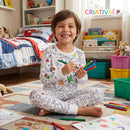 Pijama Mágico Lavável para Colorir Criativaê