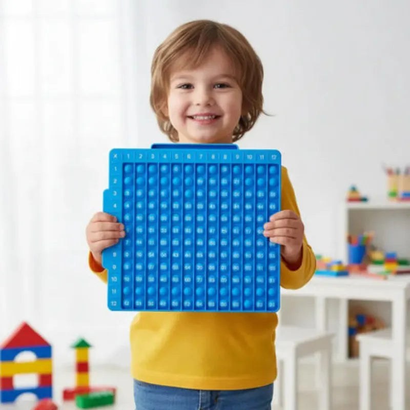 Kit de Matemática Interativo Pop It – Aprendizado Divertido de Frações, Soma, Subtração, Multiplicação e Divisão | CRIATIVAE
