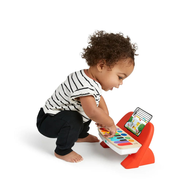 Piano Infantil Brinquedo Educativo Mágico de Madeira com Magic Touch e Design Alemão – Hape Baby Einstein