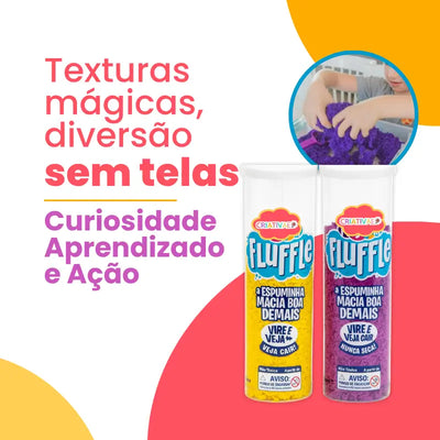 Playfoam Pluffle Sensory – Massa Sensorial Educativa para Crianças 3+ | CRIATIVAE