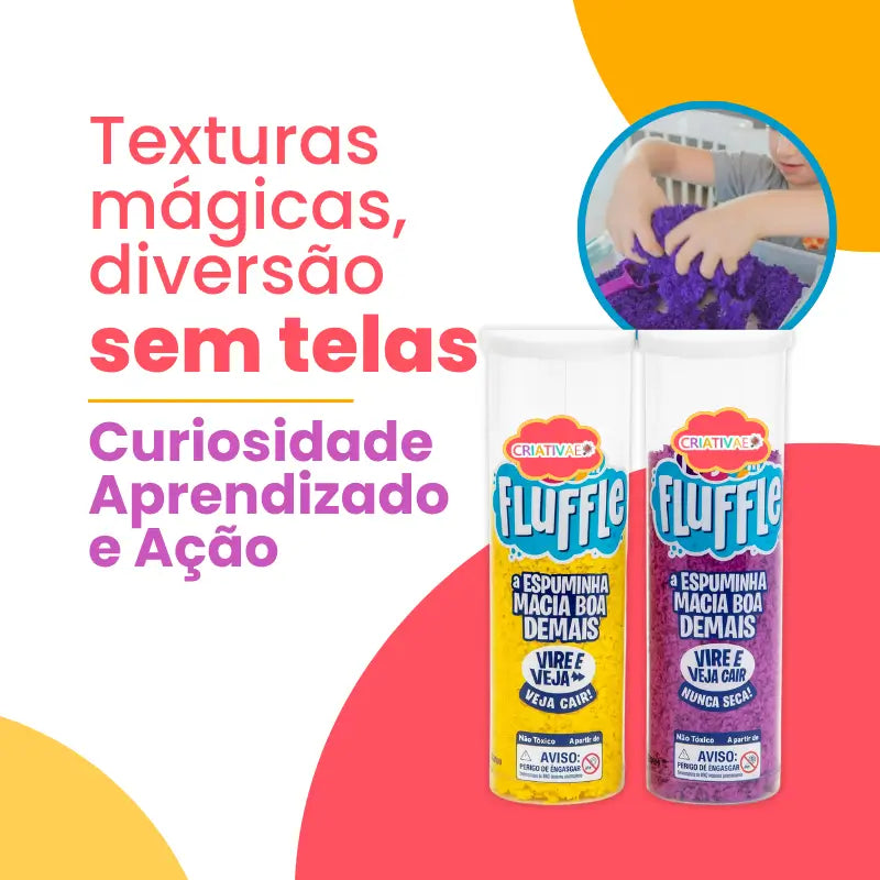 Playfoam Pluffle Sensory – Massa Sensorial Educativa para Crianças 3+ | CRIATIVAE