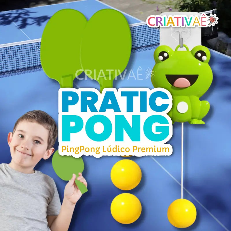 Pratic Pong - Ping Pong Lúdico Premium