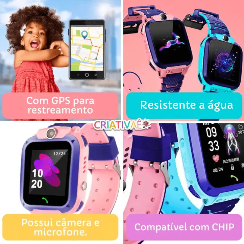 RELOTECK-GPS-RELOGIO-INTELIGENTE-CRIATIVAÊ