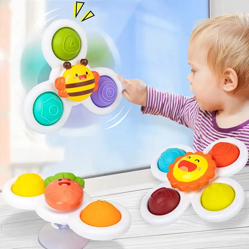 Spin Pop Criativaê - KIT de Brinquedos Giratórios Interativos (3 unidades) Spin Pop Criativaê - KIT de Brinquedos Giratórios Interativos (3 unidades) Criativaê Kit 2 
