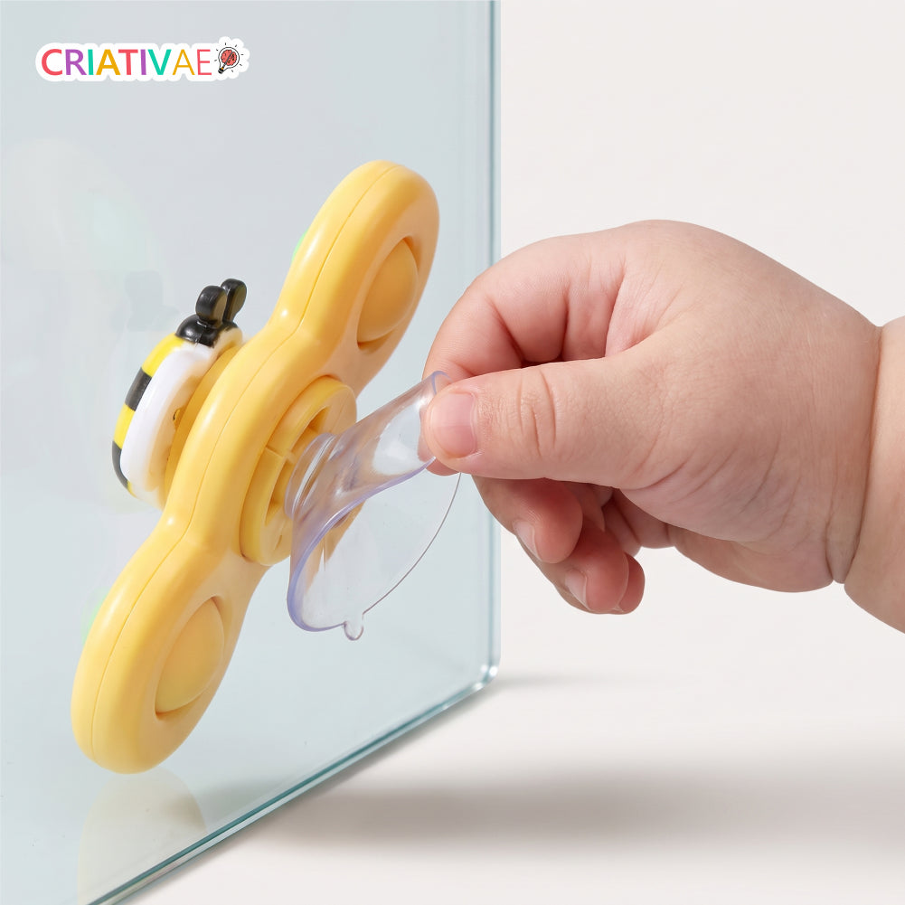 Spin Pop Criativaê - KIT de Brinquedos Giratórios Interativos