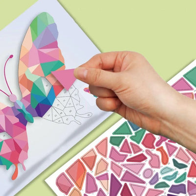 Kit 3D de Colagem Geométrica – Brinquedo Educativo Criativo para Crianças 3+ | CRIATIVAE
