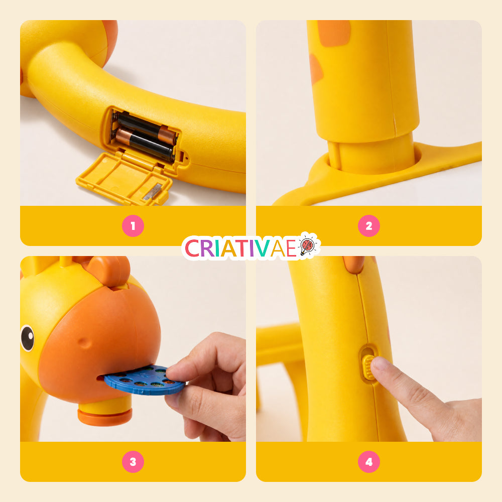 Table Kids Criativaê - Mesa Projetora de Desenhos