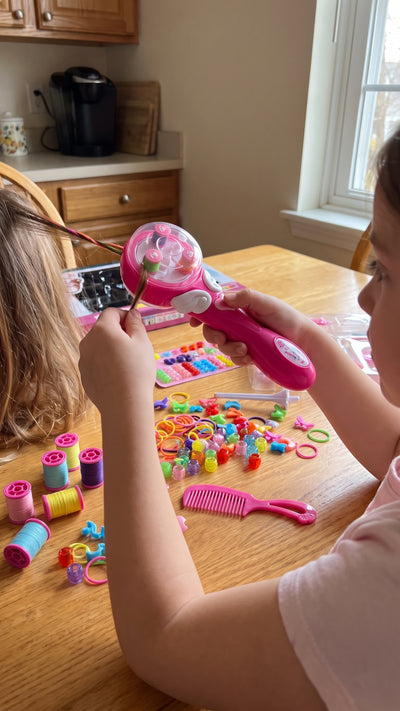Tererê Twist Criativaê - Decorador de Cabelos Infantil com Linhas Coloridas