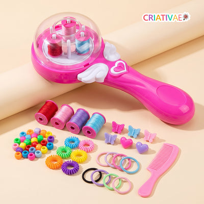 Tererê Twist Criativaê - Decorador de Cabelos Infantil com Linhas Coloridas