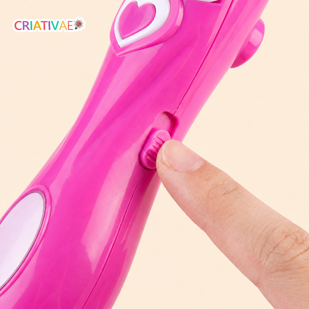 Tererê Twist Criativaê - Decorador de Cabelos Infantil com Linhas Coloridas