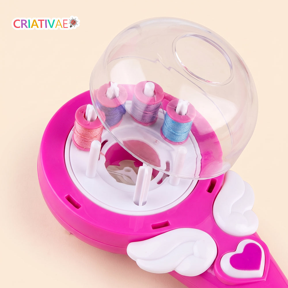 Tererê Twist Criativaê - Decorador de Cabelos Infantil com Linhas Coloridas