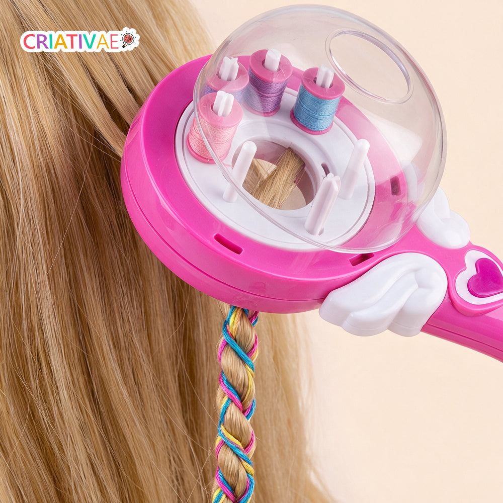 Tererê Twist Criativaê - Decorador de Cabelos Infantil com Linhas Coloridas