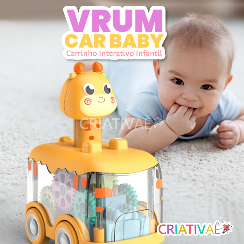 Vrum CarBaby - Carrinho Interativo Infantil