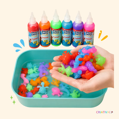 Áqua Fairy Criativaê - Kit Mágico de Desenhos 3D em Água