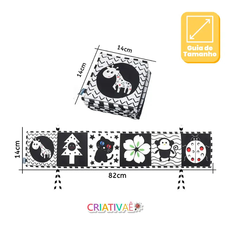 Baby's Contrast Book Baby's Contrast Book Criativaê 