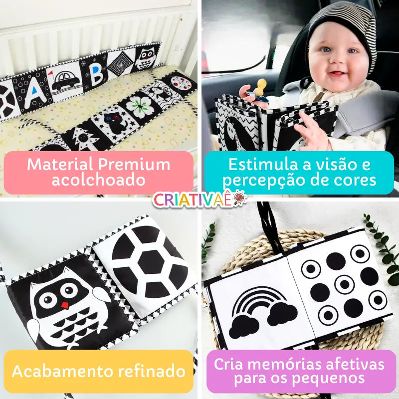 Baby's Contrast Book Baby's Contrast Book Criativaê 