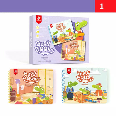 Busy Book - Livro Interativo Montessori + Brinde Exclusivo 3+ Criativaê Nível 1 